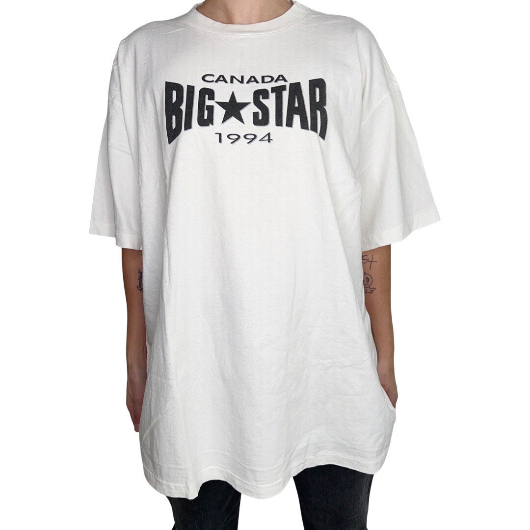 Vintage 1994 Big Star Tshirt 90s Single 