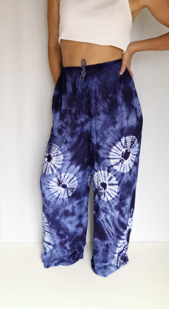 Vintage tie dye lounge pants
