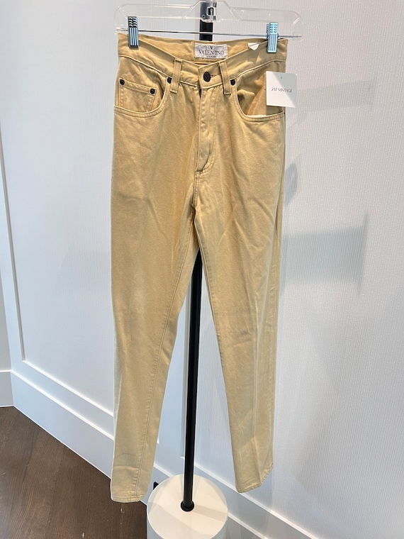 Vintage 90's high rise Valentino jeans 25 - image 2
