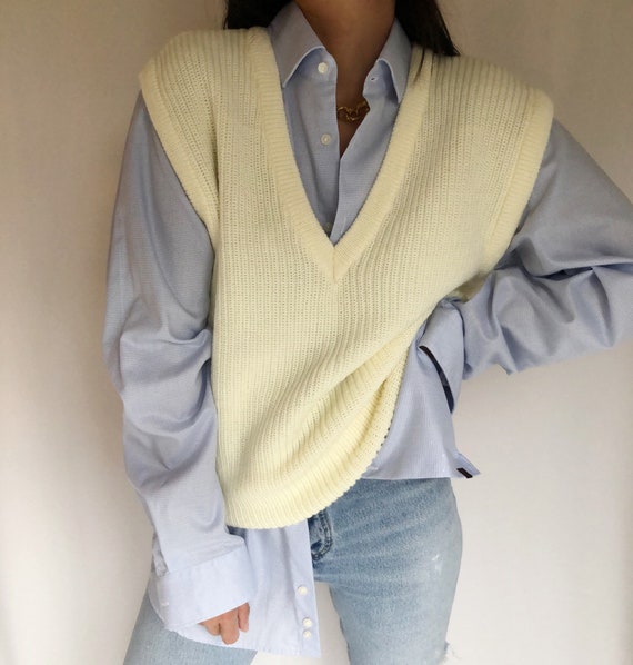 Vintage 90’s knit sweater vest M