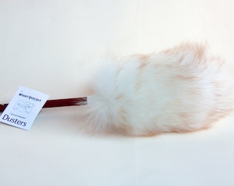 GENUINE SHEEPSKIN DUSTERS (small) - 100% natural and chemical free. Perfect for the home, office, car - just about everywhere!