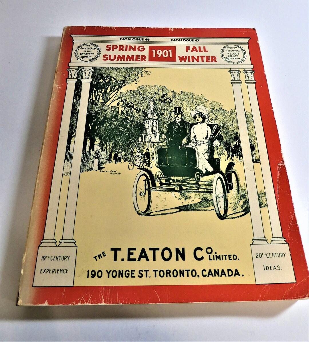 Vintage Catalogue/1970 Reprint of T.eaton Co.ltd. 1901 Catalogue