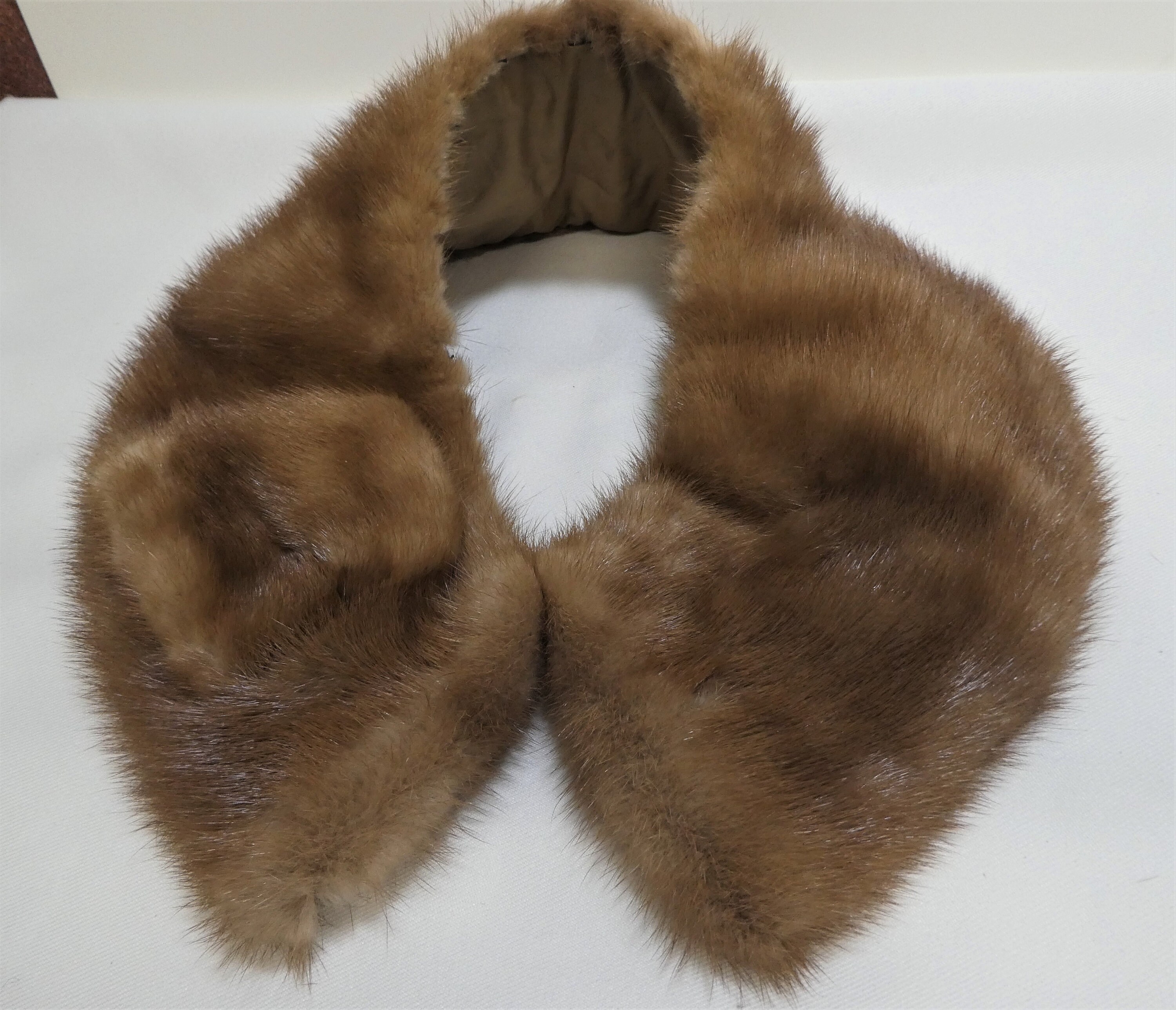 Accessoires Sjaals & omslagdoeken Sjaals SILVER-GRAY MINK Collar Certified Vintage Fur 