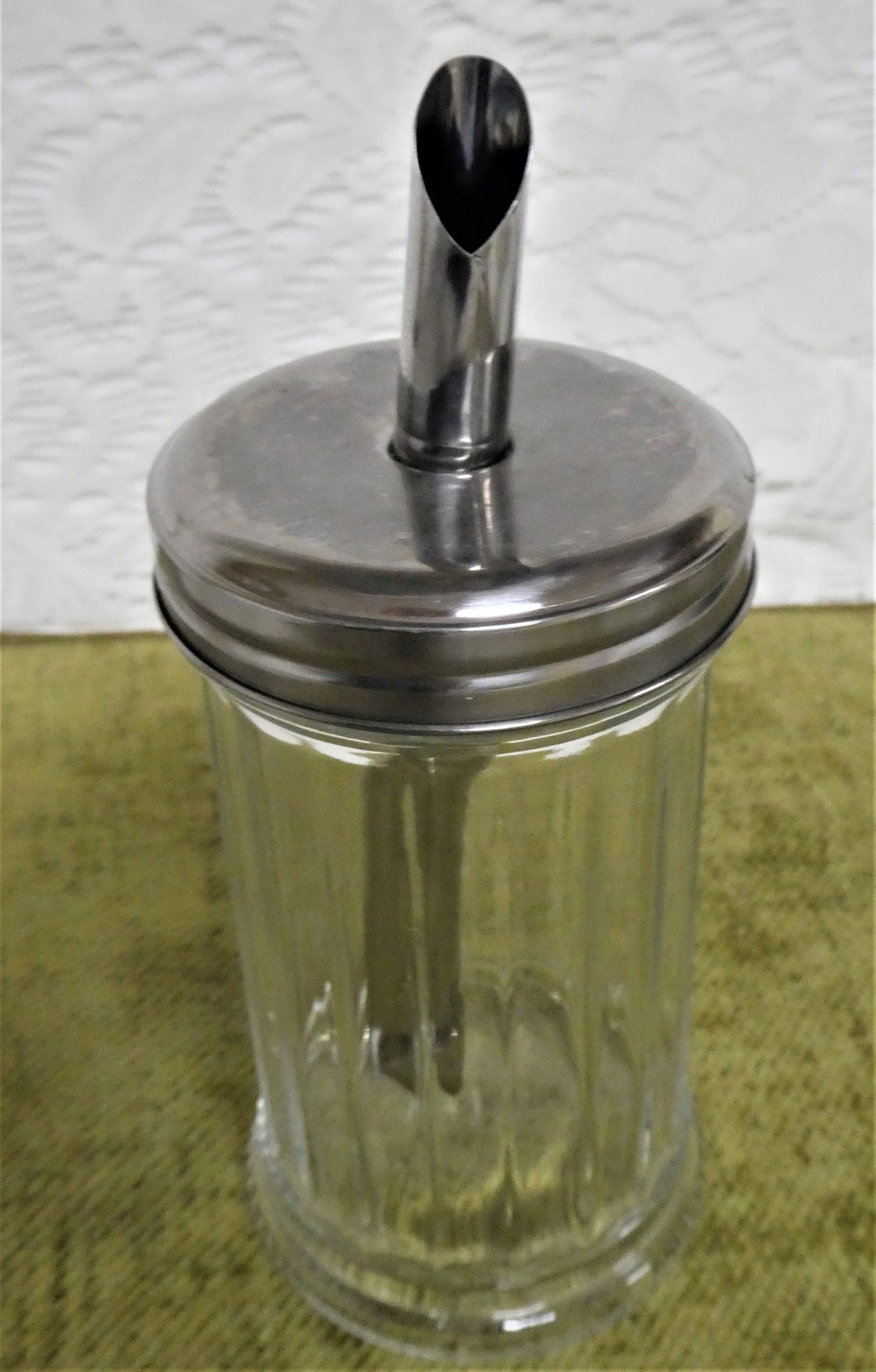 Vintage Sugar Dispenser Jar/vtg Pourer Shaker/retro Midcentury Etsy