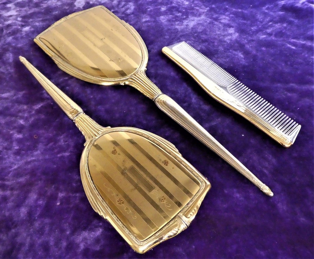 Vintage Set/art Deco Vanity Set/midcentury Modern