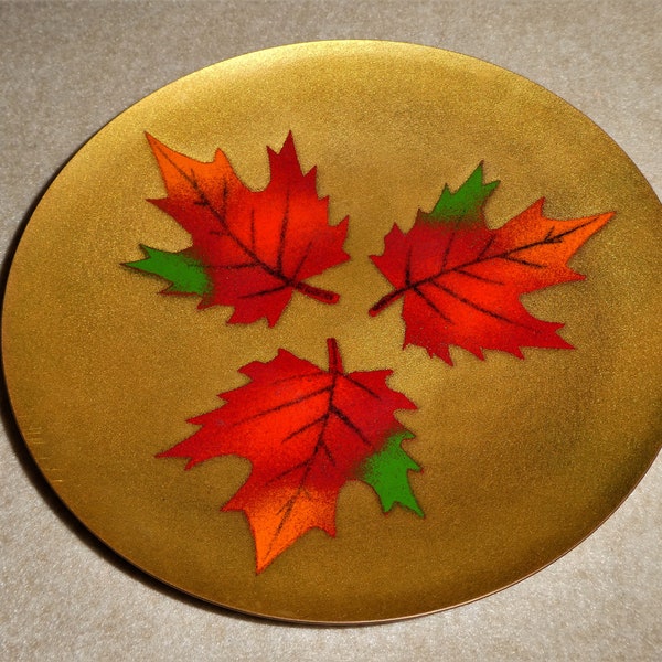 Enamel Copper Plate Etsy Canada