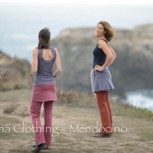 Best Skirt. Simple Natural Hemp Stretch w/Organic Cotton & Lycra by Karuna Clothing™, Everyday Favorite. Short Mini Lengths