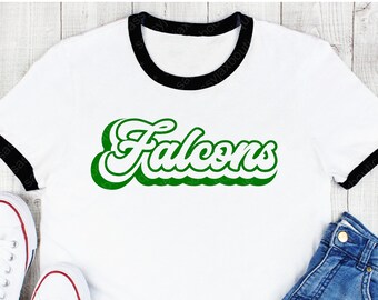 retro falcons shirt