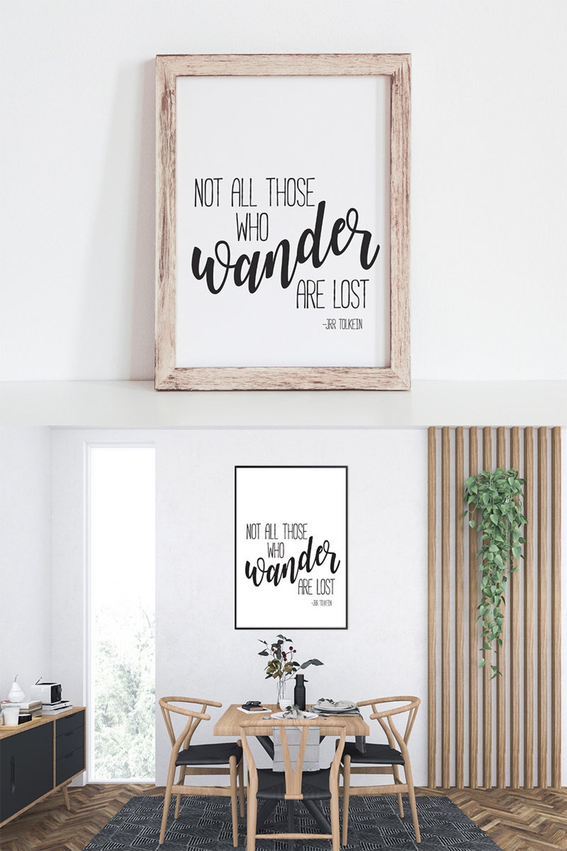 Not All Those Who Wander Are Lost Printable Art Printable - Etsy
