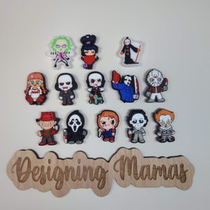 Horror Characters Silicone Focal Bead