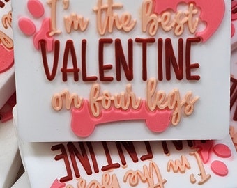 Best Valentine Pet Love Silicone Focal Bead