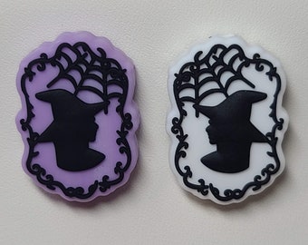 Silhouette Silicone Focal Bead