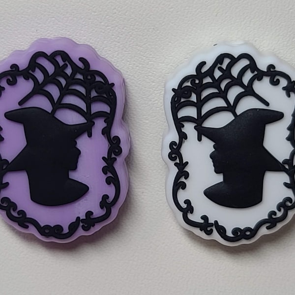 Silhouette Silicone Focal Bead