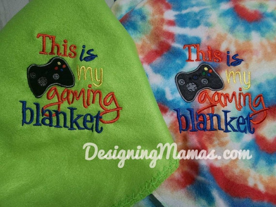Personalized PS4 Playing Blanket Video Game Blanket Fleece - Etsy