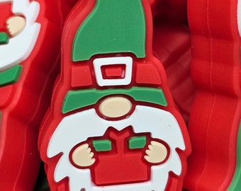 Gnome Santa Silicone Focal Bead