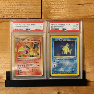 Trading Card-wandstandaards (PSA, SGC, BGS, More) Graded Card Display Pokemon One Piece Sports Lorcana