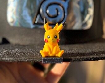Pokémon Pikachu Hat Buddy Benutzerdefinierte 3D gedruckte Hut Clip Figur