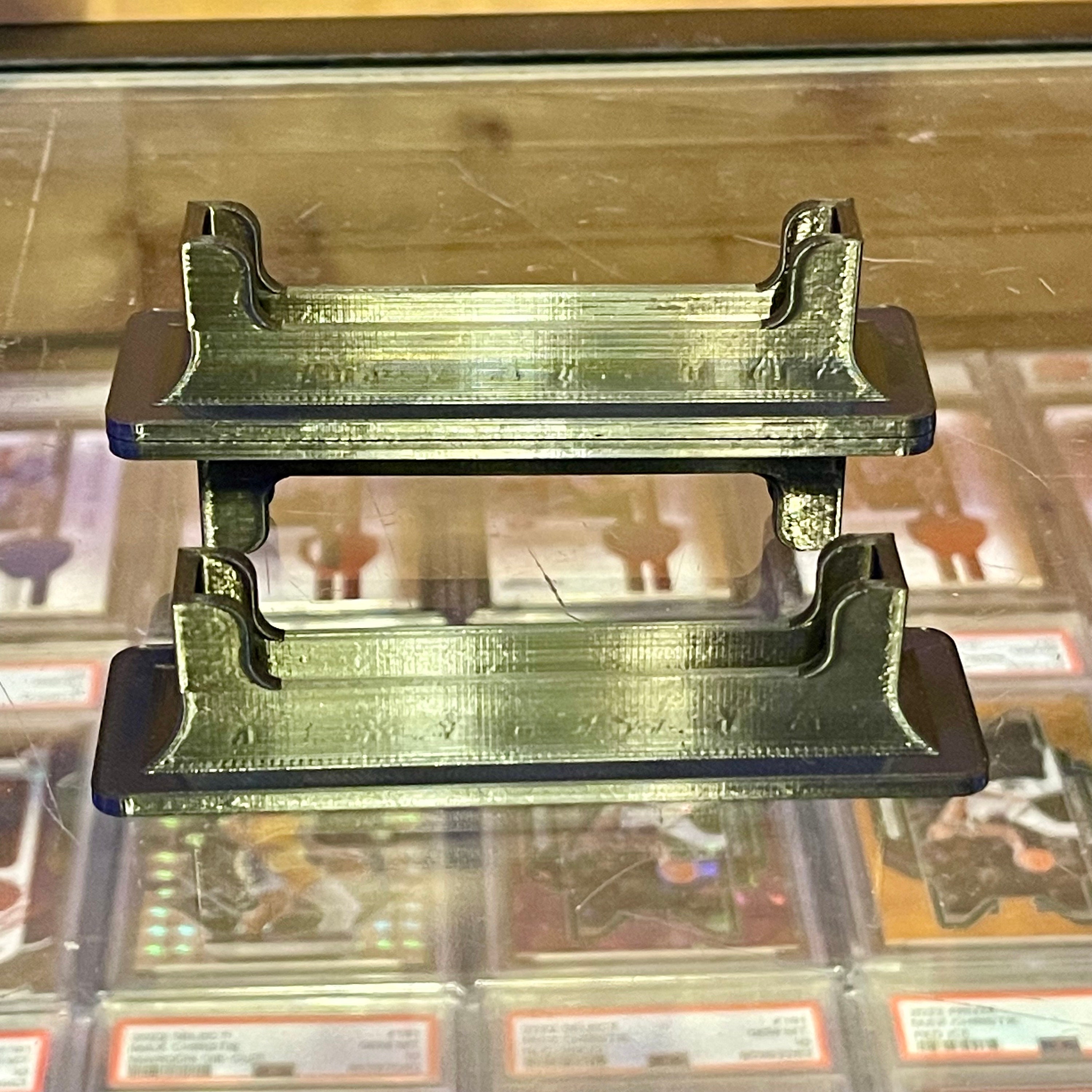5 Display Stands For Magic, Pokemon, Yu-Gi-Oh & Sports Cards - 2-Piece Adjustable Stands By BCW 6 thumbnail image