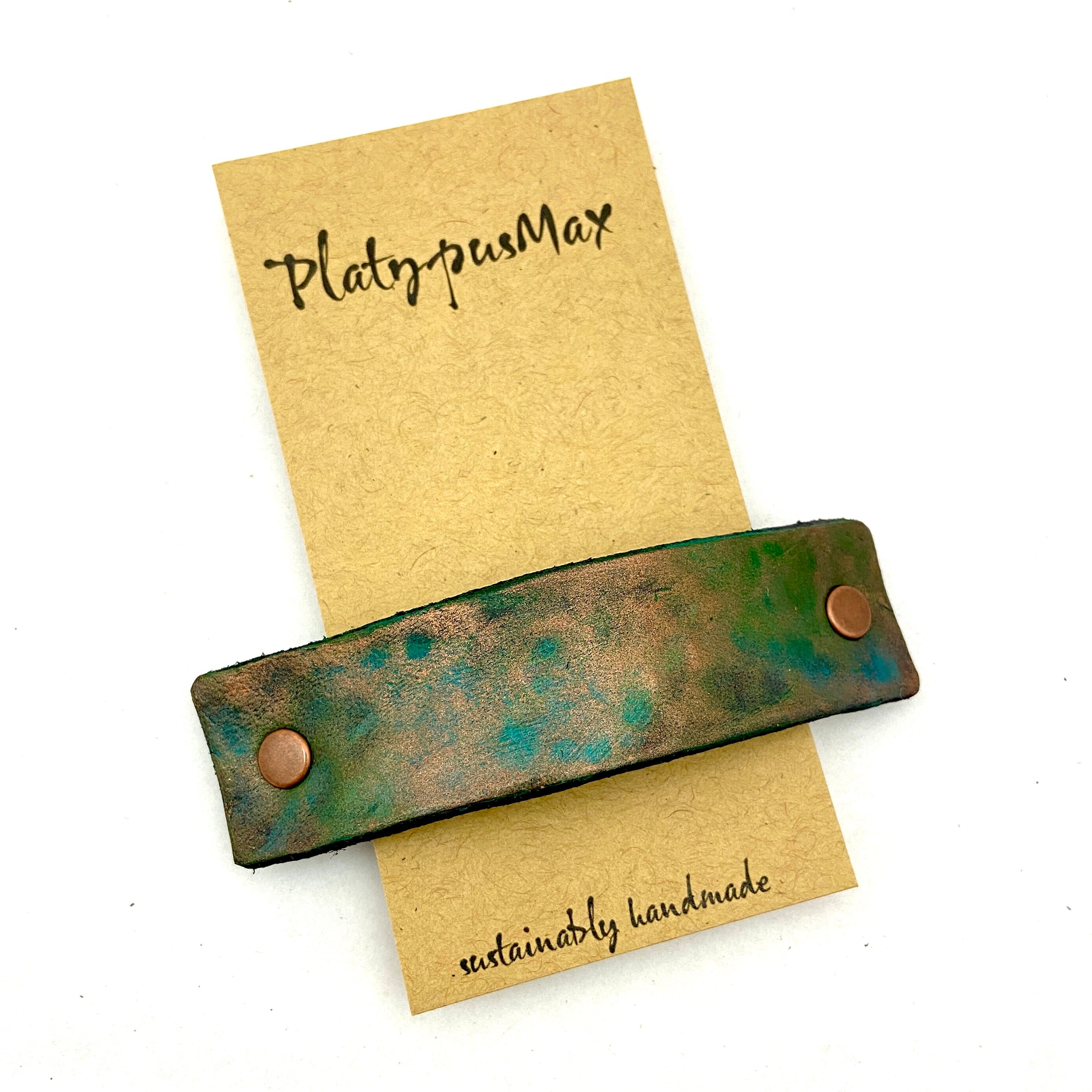 Antique Copper Barrette - Etsy