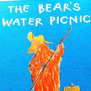 The Bear&#39;s Water Picnic, John Yeoman, Quentin Blake, 1970, Vintage Children&#39;s Weekly Reader Book