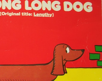 Lengthy, The Long Long Dog, Syd Hoff, 1964, 1980, Vintage Children's Book