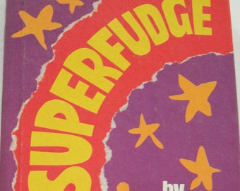 Superfudge, Judy Blume, 1980, Vintage Weekly Reader Children's Book