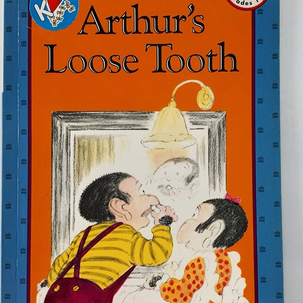 Arthur's Loose Tooth, Lillian Hoban, 1985, Vintage I Can Read Book, 80s Children's Easy Reader