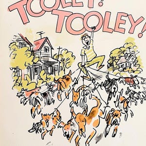 Tooley Tooley, Frank Modell, 1979, Vintage 1970s Children&#39;s Book, Dogs