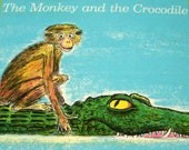 The Monkey and the Crocodile, Paul Galdone, Scholastic Children s Choice Book Club, Vintage 1960s, 1969