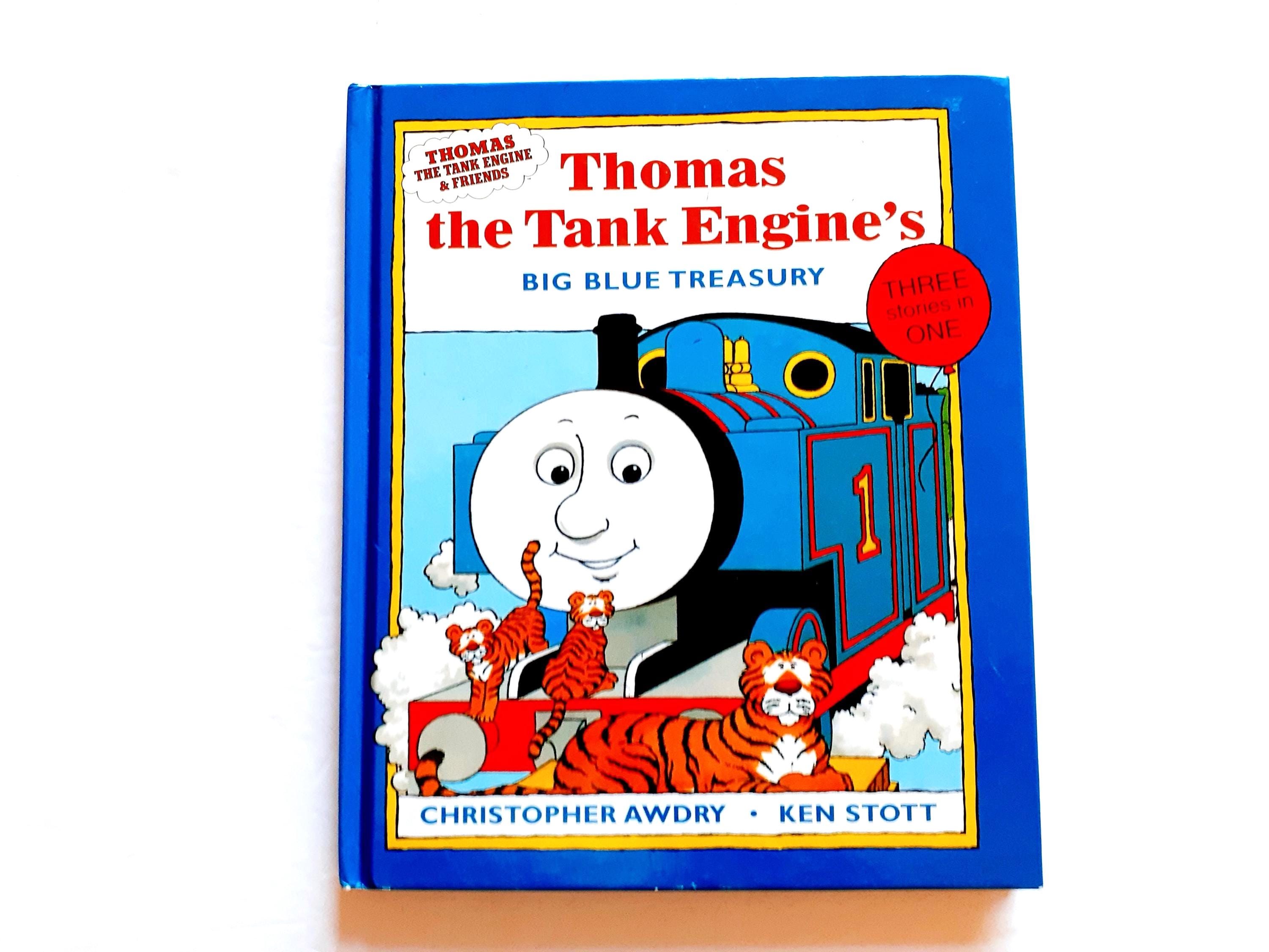 Vintage Thomas the Tank Engine Book, Big Blue Treasury 1995 - Etsy