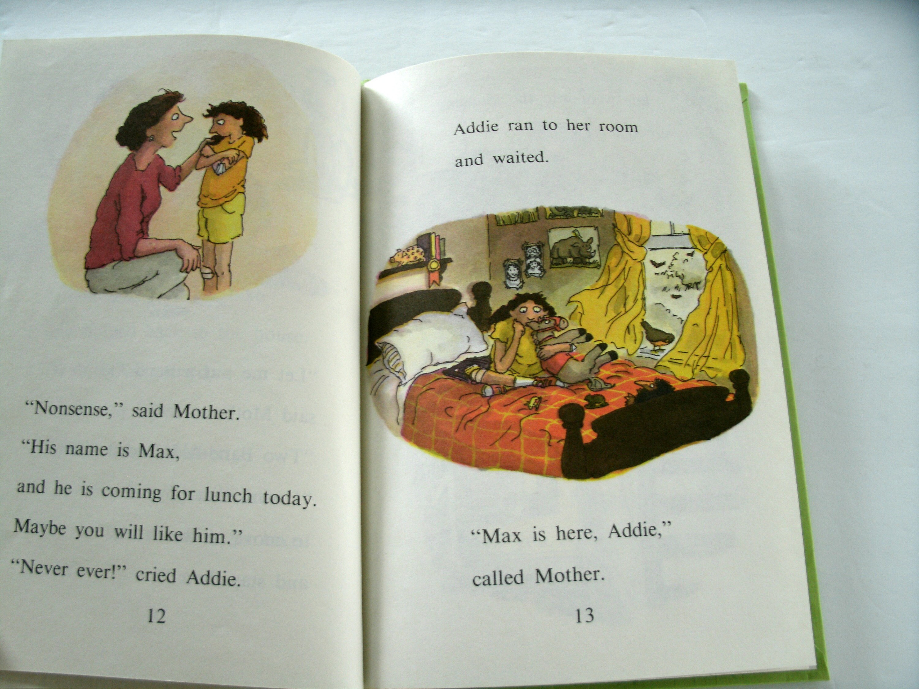 Addie Meets Max, Joan Robins, Weekly Reader, I Can Read Book, Vintage ...