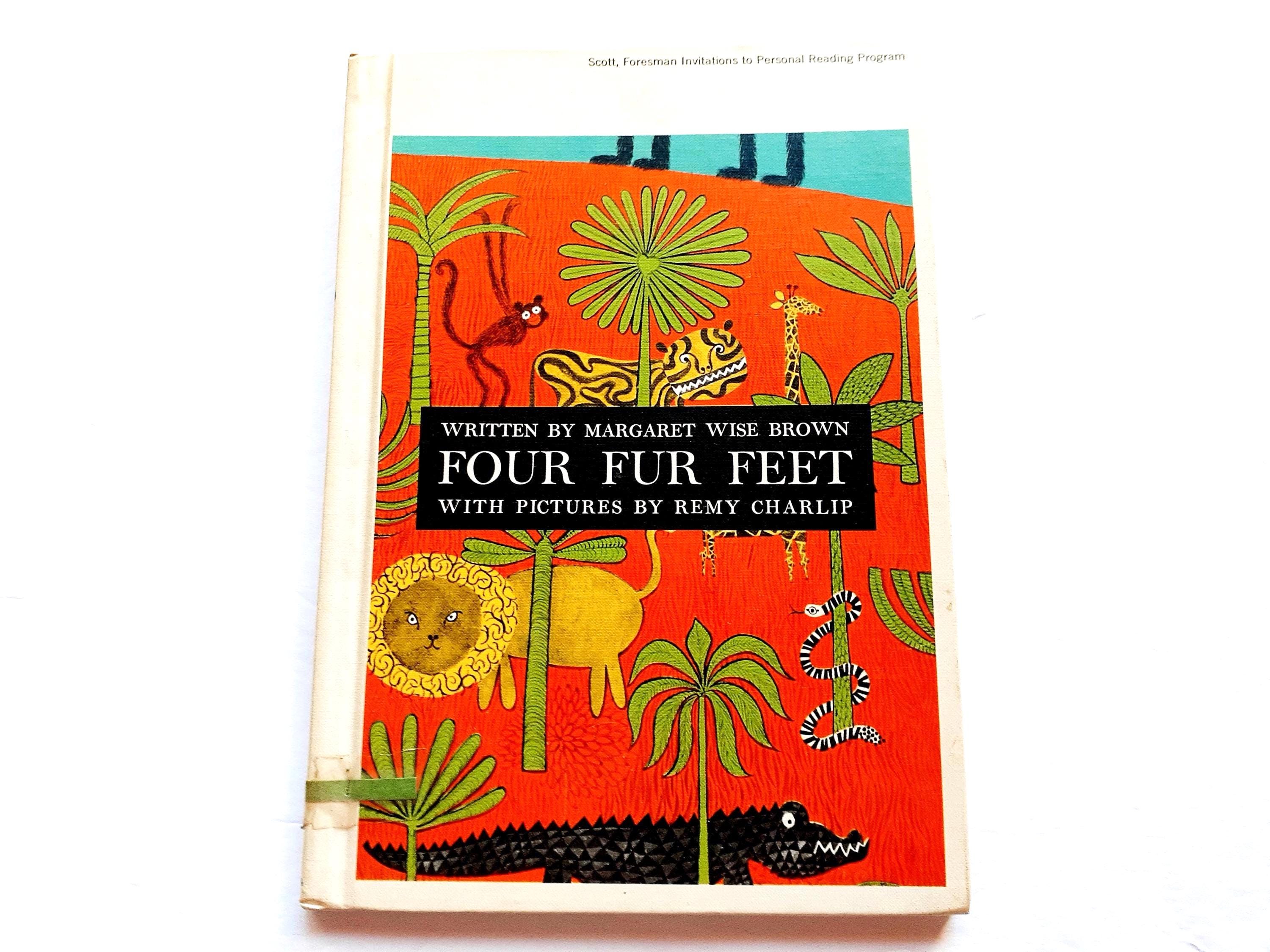 Four Fur Feet, Margaret Wise Brown, 1961, Vintage 60s Children's Book