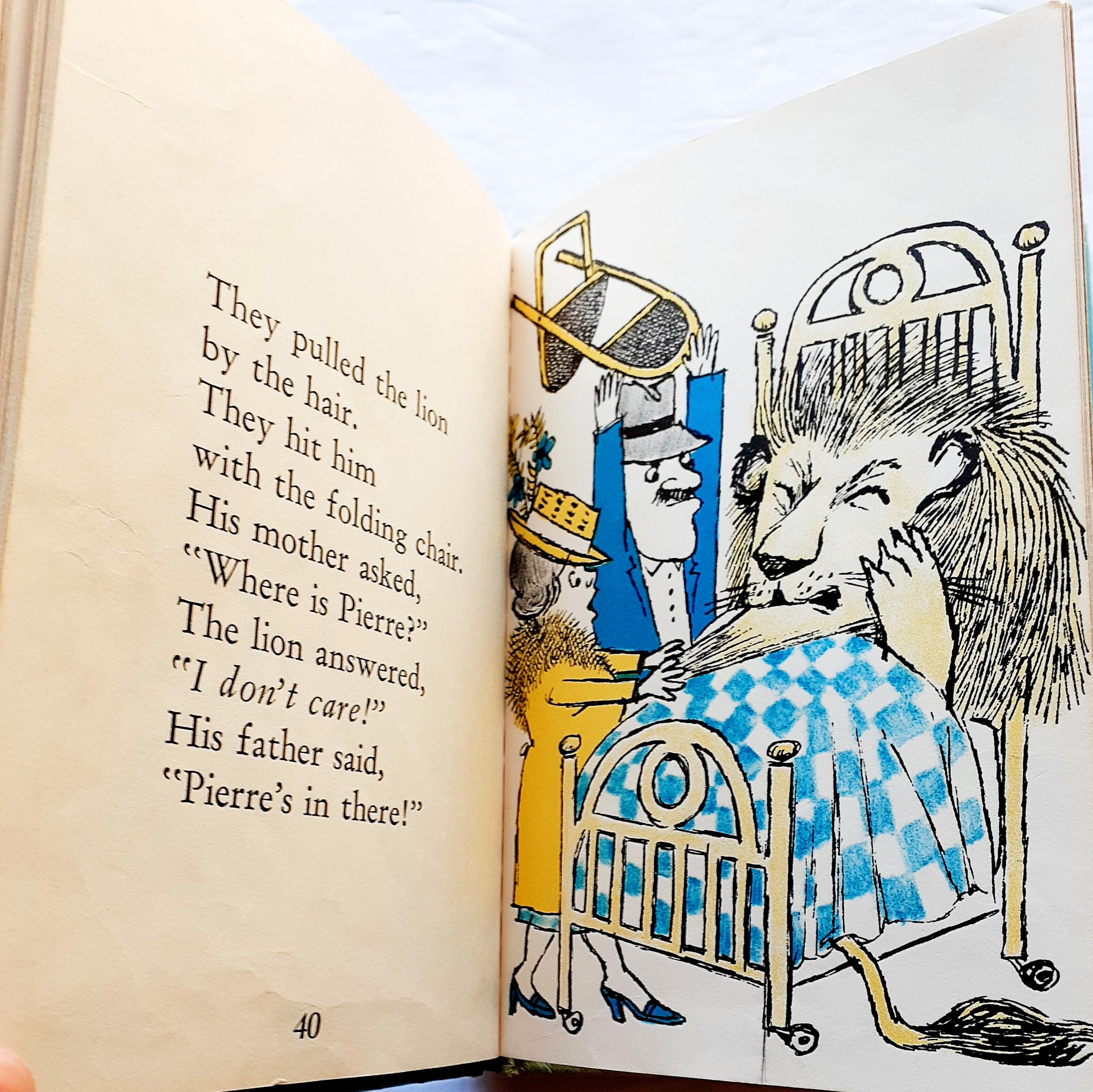 Pierre A Cautionary Tale, Maurice Sendak, 1962, Vintage Kids Book