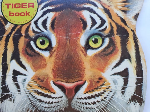 The Tiger Book, Jan Pfloog, 1965, Vintage Golden Shape, 1960s