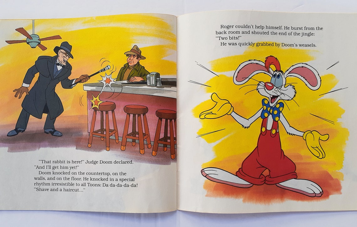 Who Framed Roger Rabbit Make the World Laugh 1988 Vintage - Etsy
