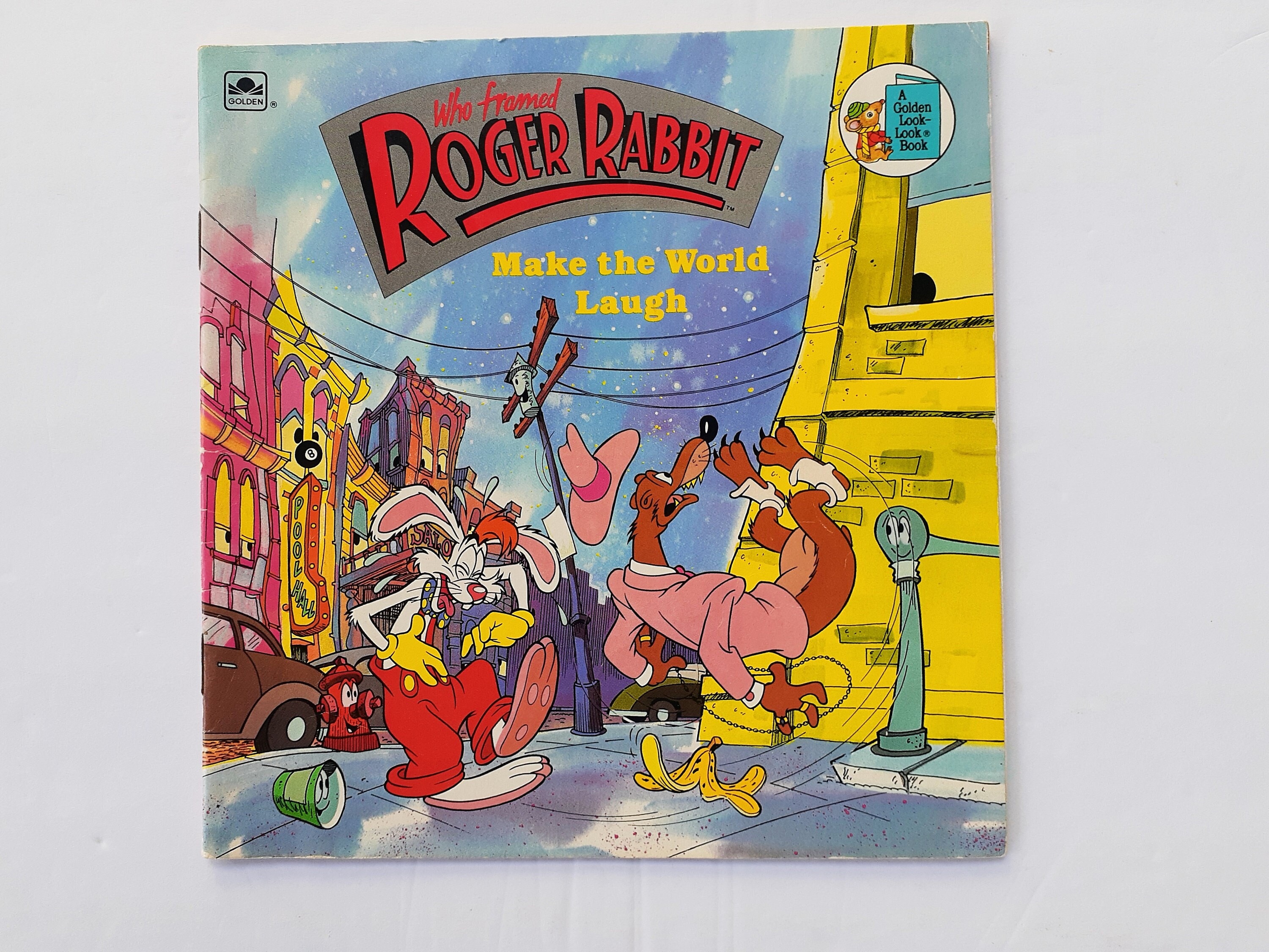 Who Framed Roger Rabbit, Make the World Laugh, 1988, Vintage 80s Kids ...