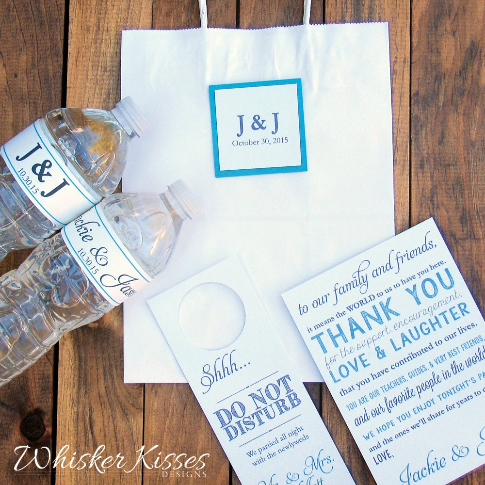 Wedding Welcome Bag Kit
