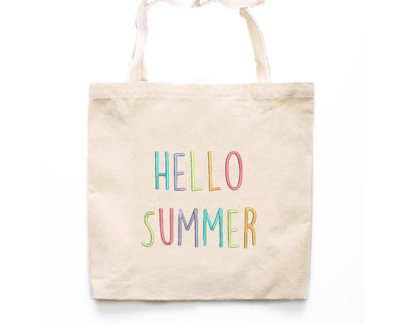 summer canvas bags