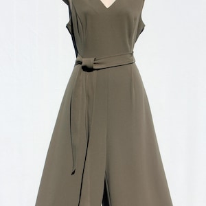 green hoodie dress Metallic Green Hoodie Dress XL / Green