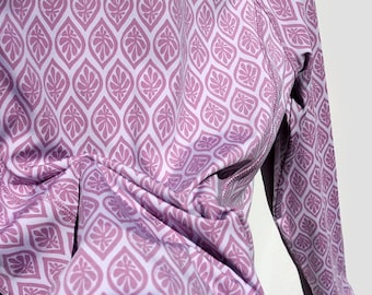 Women's Sigrid Olsen Golf Tennis **zip Front **lavender Jacket