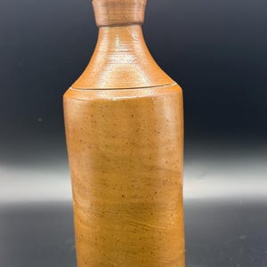 Antique Vitreous Stone Bottle J. Bourne & Son, Denby Pottery, 9.5” Tall