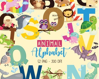 Download Animal Alphabet Svg Etsy PSD Mockup Templates
