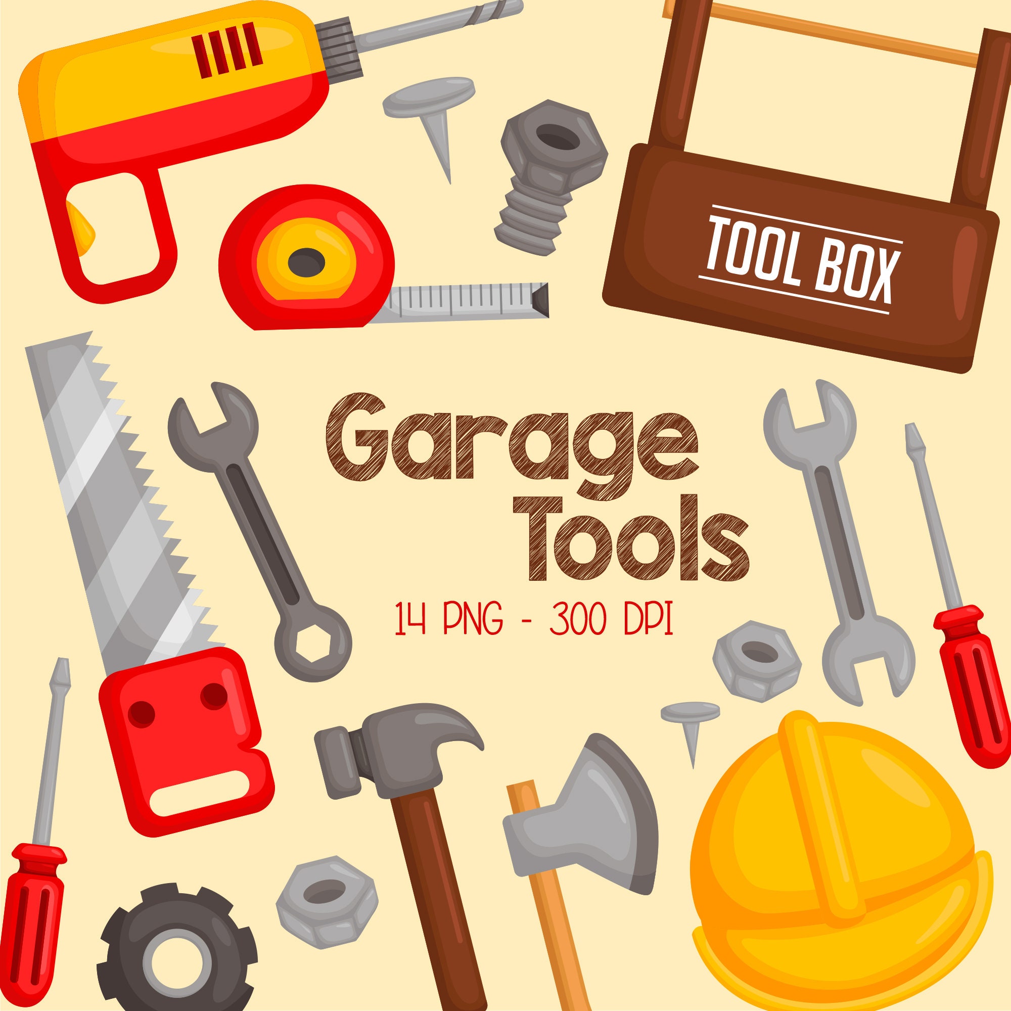 Download Garage Tools Clipart Toolbox Equipment Clip Art Home Repair Free Svg On Request