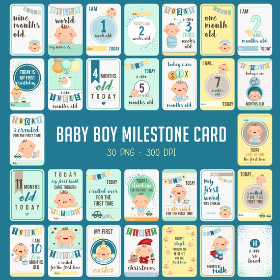 Free Free 120 Baby Milestone Cards Svg SVG PNG EPS DXF File