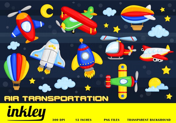 air transportation clipart air