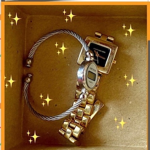 Vintage Ladies Project Watches - “Jones New York” &  “Unitron Quartz.” pretty jewelry pieces!  (neither work)