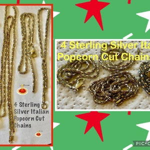 Huge Vintage Group of 14 Chains for Jewelry making or Repairs only. All Chains are in need of some kind of repair.