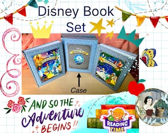 Disney Magical Tales 2 Book Set Enchanted and Charming Tales Story