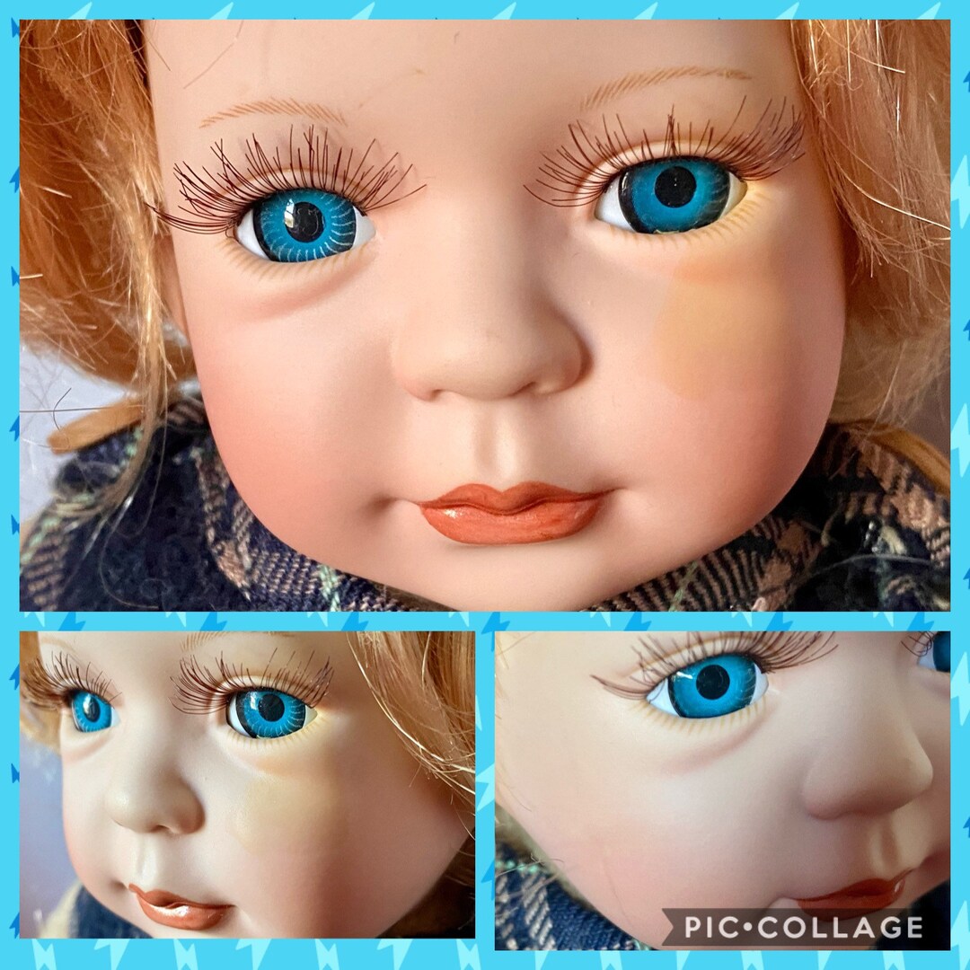 Vintage Duck House BOY Heirloom Doll Ltd Ed With Certificate of