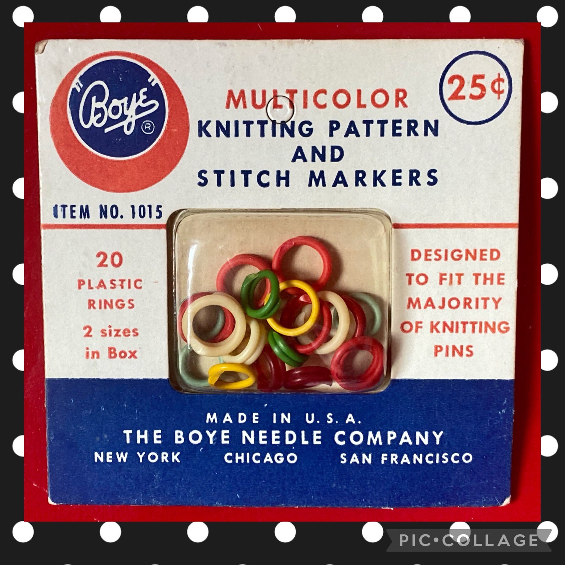 Boye Stitch Markers, Rings